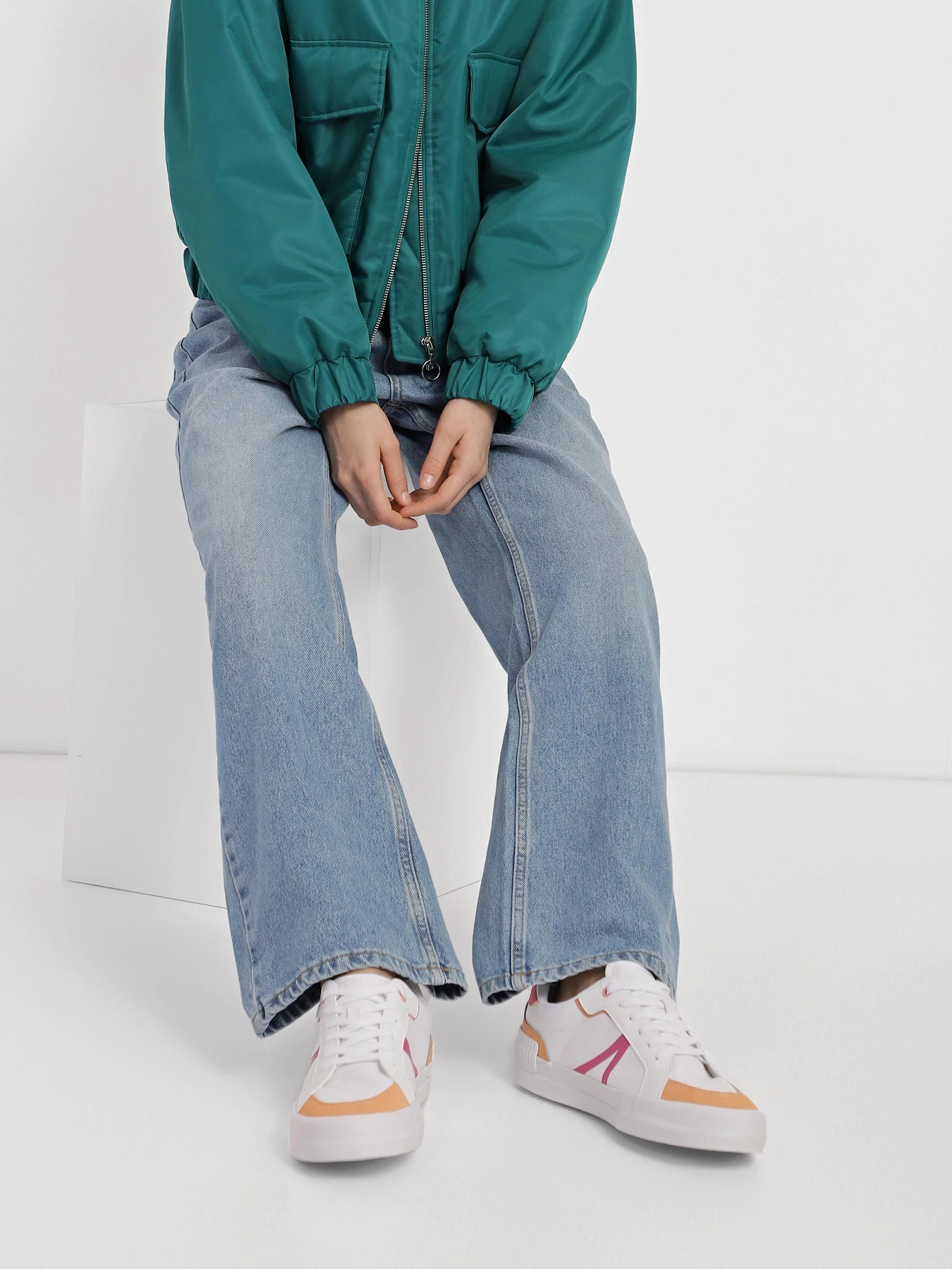 Кеды Lacoste L004 123 1 модель 745CFA0038AJ8 Кеды Lacoste L004 123 1 модель 745CFA0038AJ8 Фото