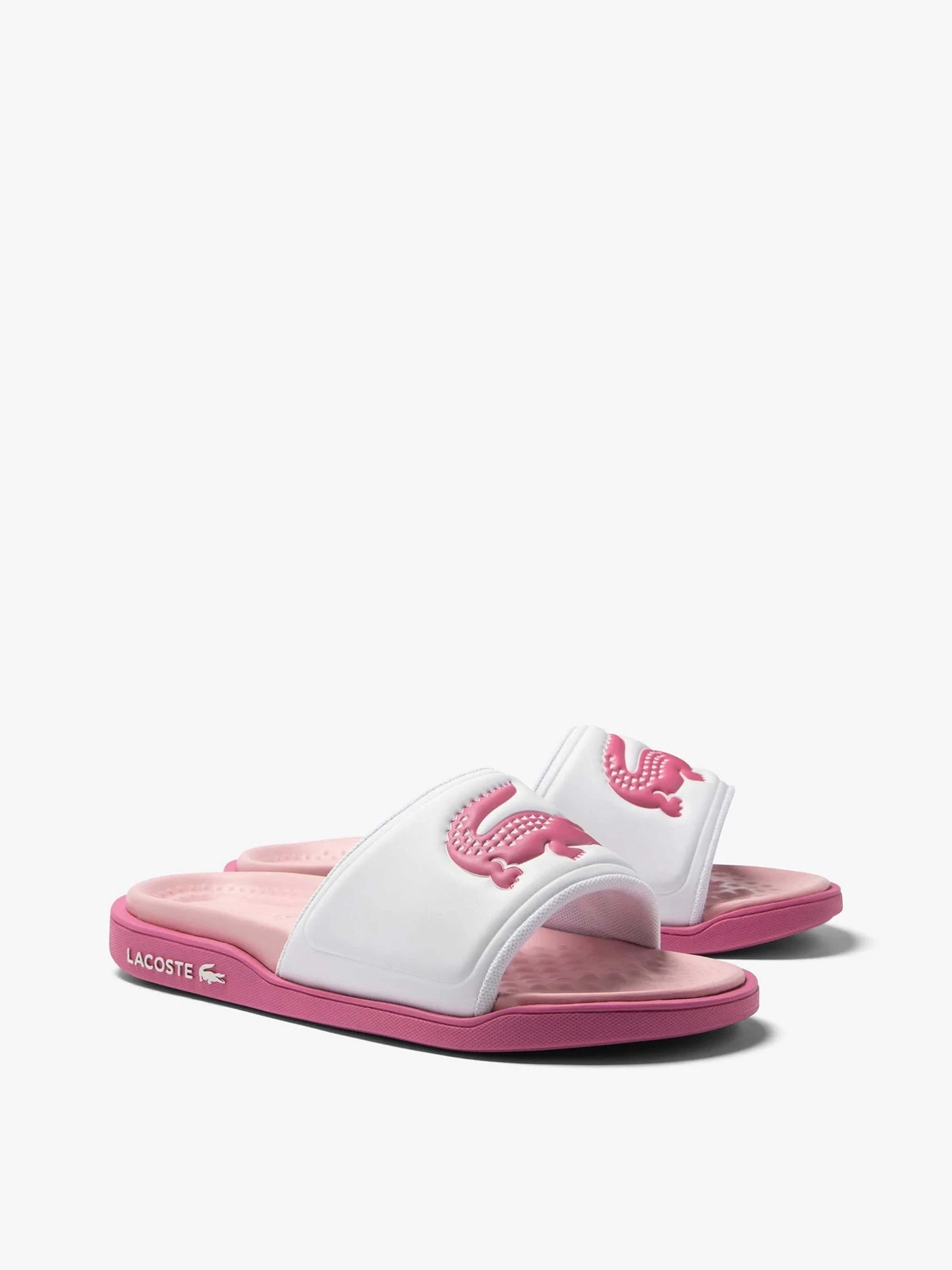Шлёпанцы Lacoste Croco Dualiste 123 1 модель 745CFA0001B53 Фото