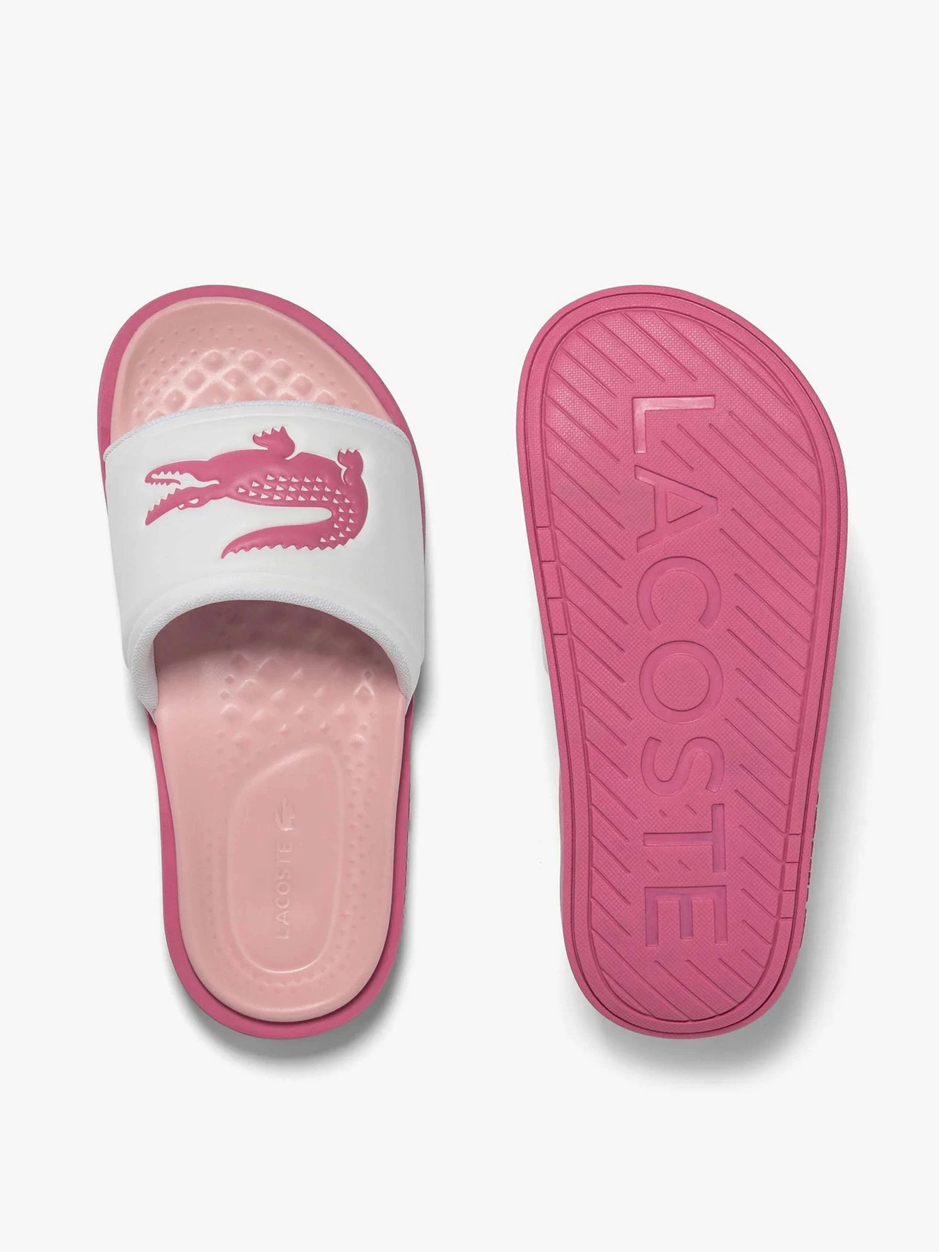 Шлёпанцы Lacoste Croco Dualiste 123 1 модель 745CFA0001B53 Фото