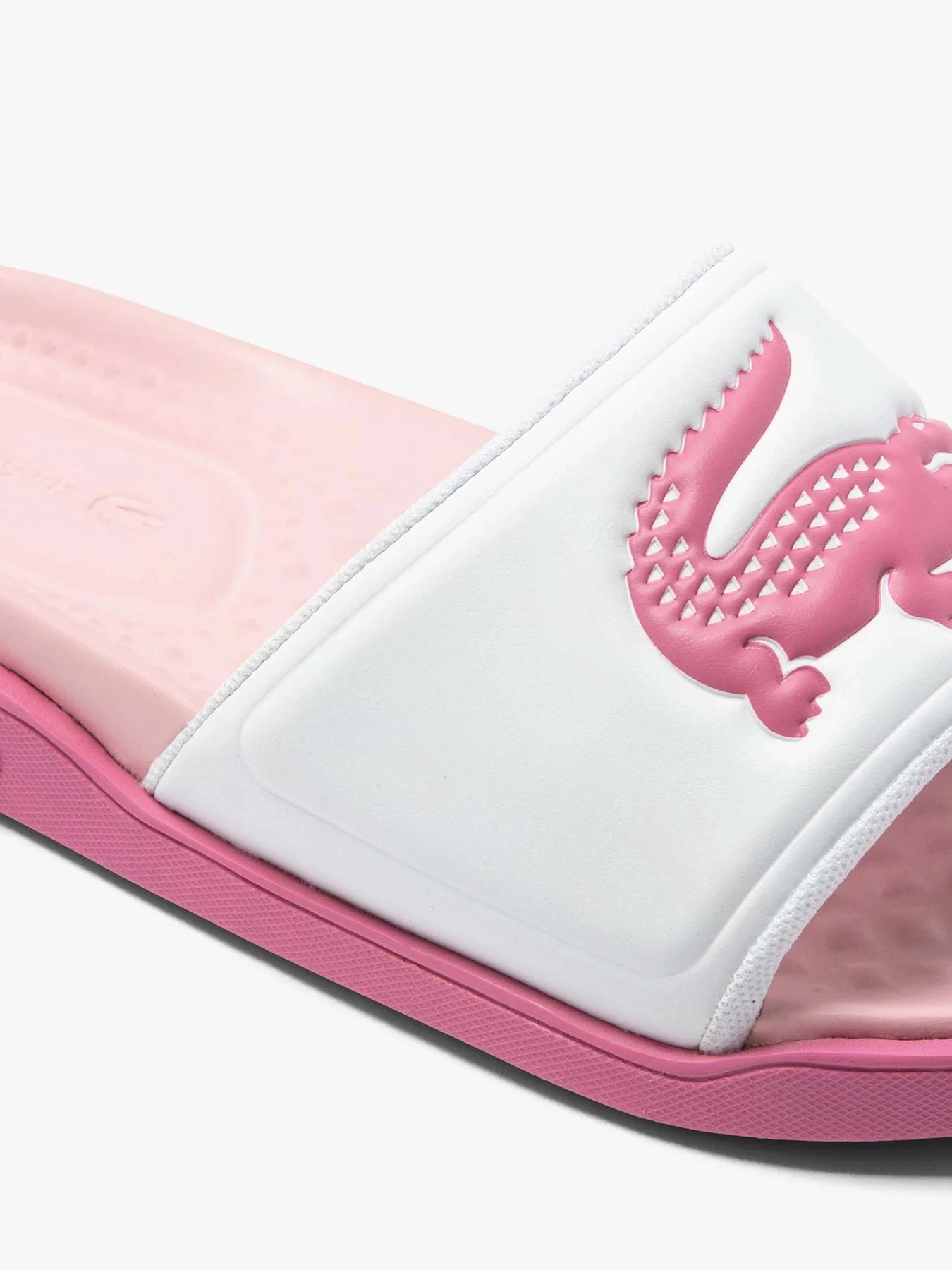 Шлёпанцы Lacoste Croco Dualiste 123 1 модель 745CFA0001B53 Фото