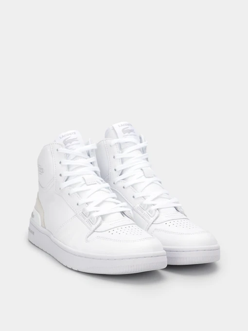 Шкіряні Жіночі Кеди високі Lacoste L001 MID фото 3