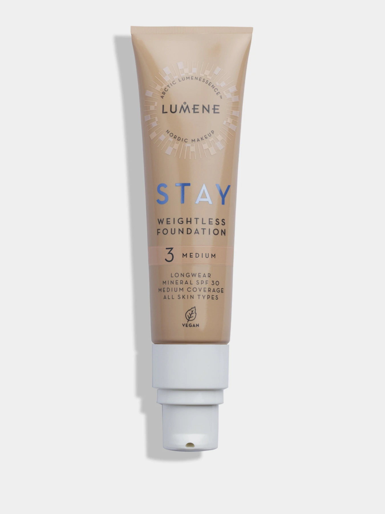 Основа тональна стійка SPF 30 Stay Weightless Foundation Longwear Mineral LUMENE модель 6412600847642 Основа тональна стійка SPF 30 Stay Weightless Foundation Longwear Mineral LUMENE модель 6412600847642 Фото
