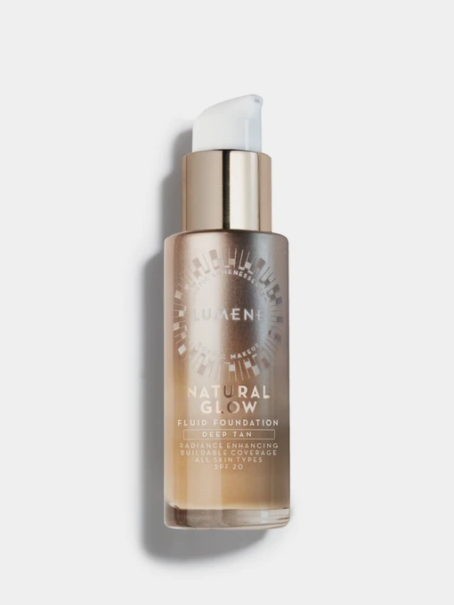 Флюїд тонуючий SPF 20 Natura Glow Fluid Foundation LUMENE модель 6412600834857 Фото