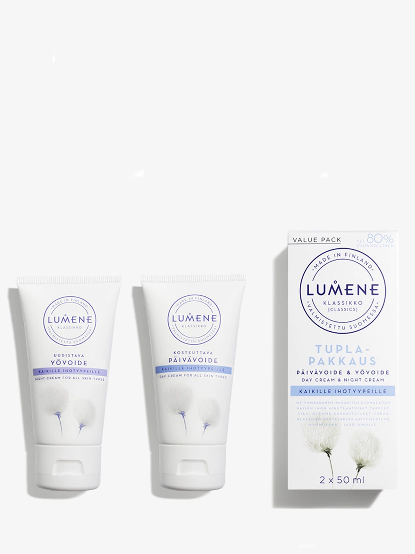 Набір кремів для обличчя Klassikko LUMENE модель 6412600806878 Фото