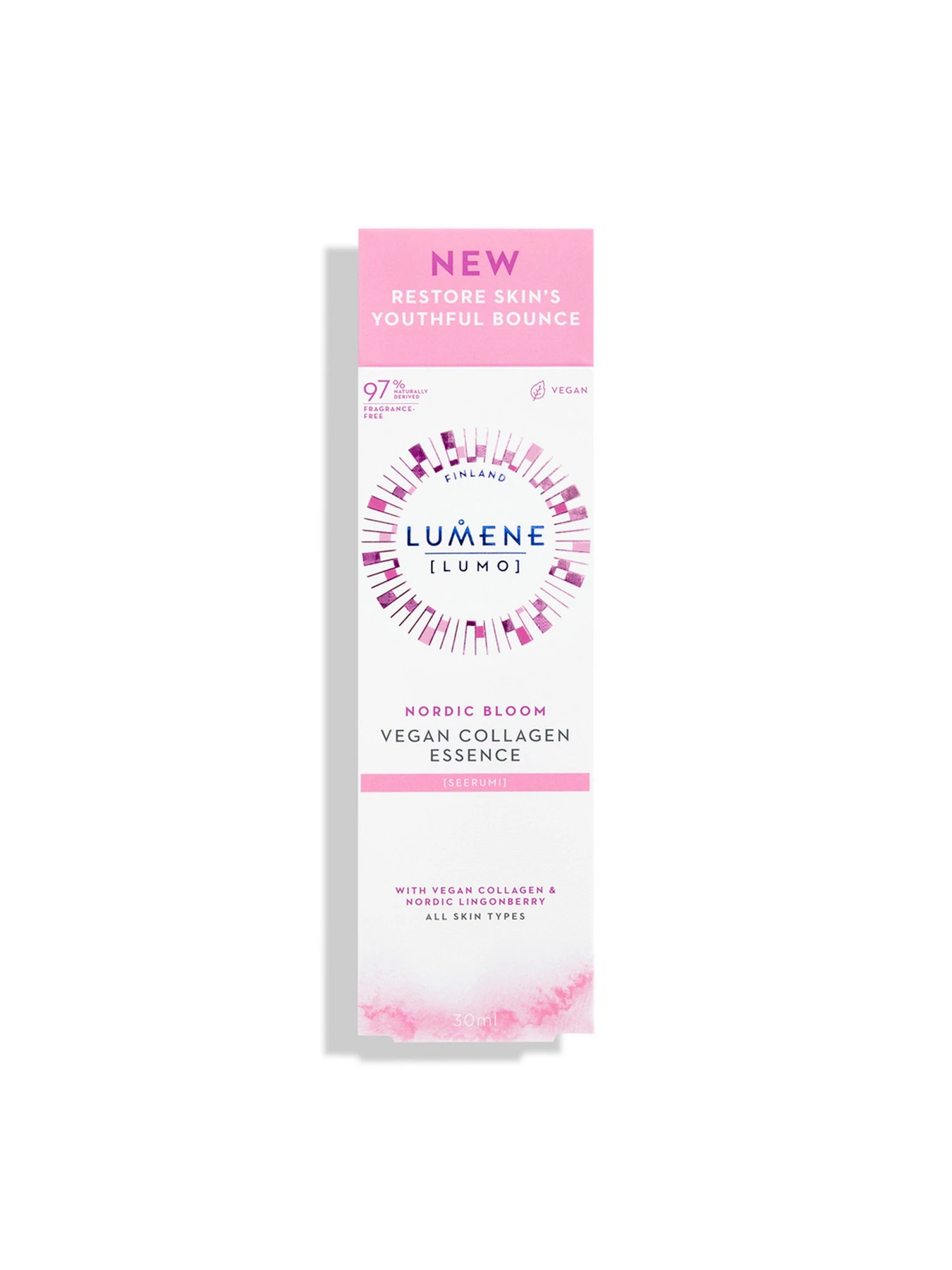 Эссенция от морщин Nordic Bloom Vegan Collagen Essence LUMENE модель 6412600838244 Эссенция от морщин Nordic Bloom Vegan Collagen Essence LUMENE модель 6412600838244 Фото