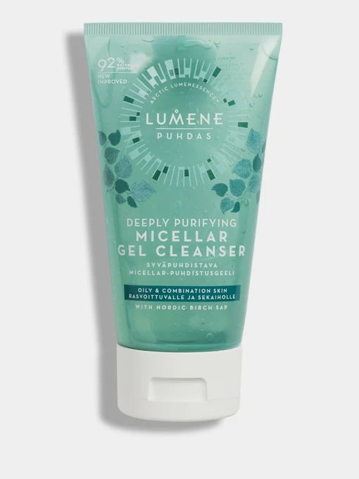 Гель міцелярний очищуючий Deeply Purifyng Micellar Gel Cleanser LUMENE модель 6412600843613 Фото