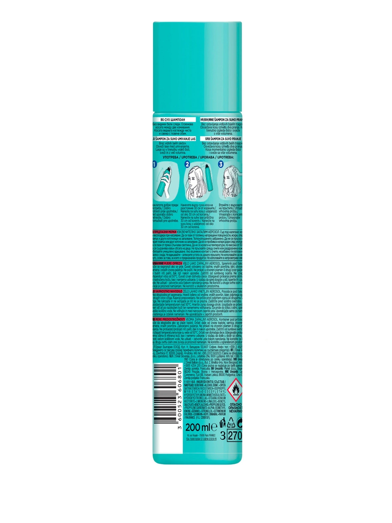 MAGIC SHAMPOO CУХОЙ L’Oréal Paris модель A9590101 MAGIC SHAMPOO CУХОЙ L’Oréal Paris модель A9590101 Фото