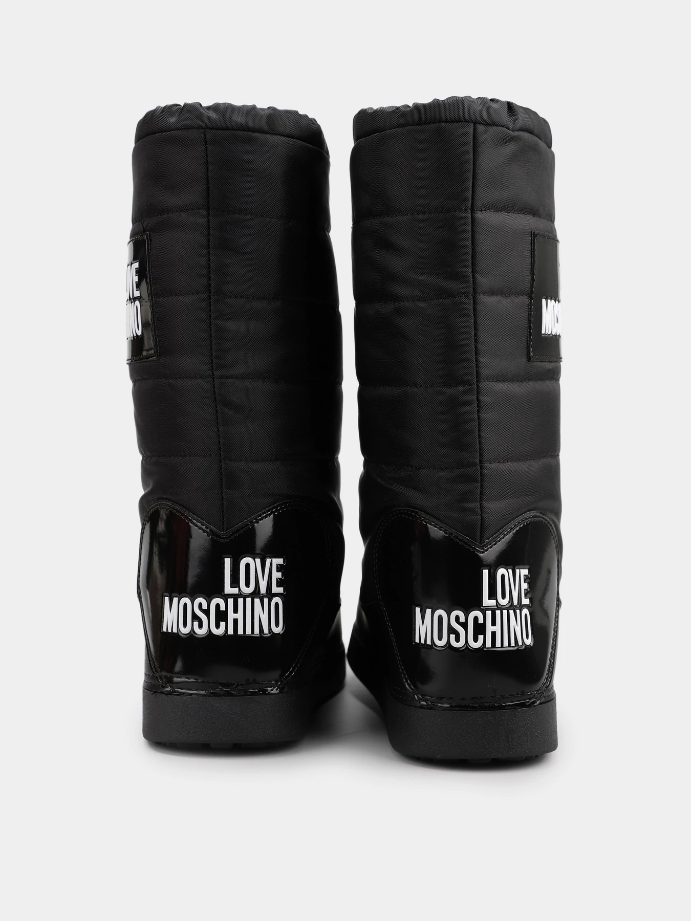 Ботинки и сапоги Love Moschino модель 1211205_чорний з білим Фото
