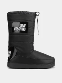 Ботинки и сапоги Love Moschino модель 1211205_чорний з білим Фото