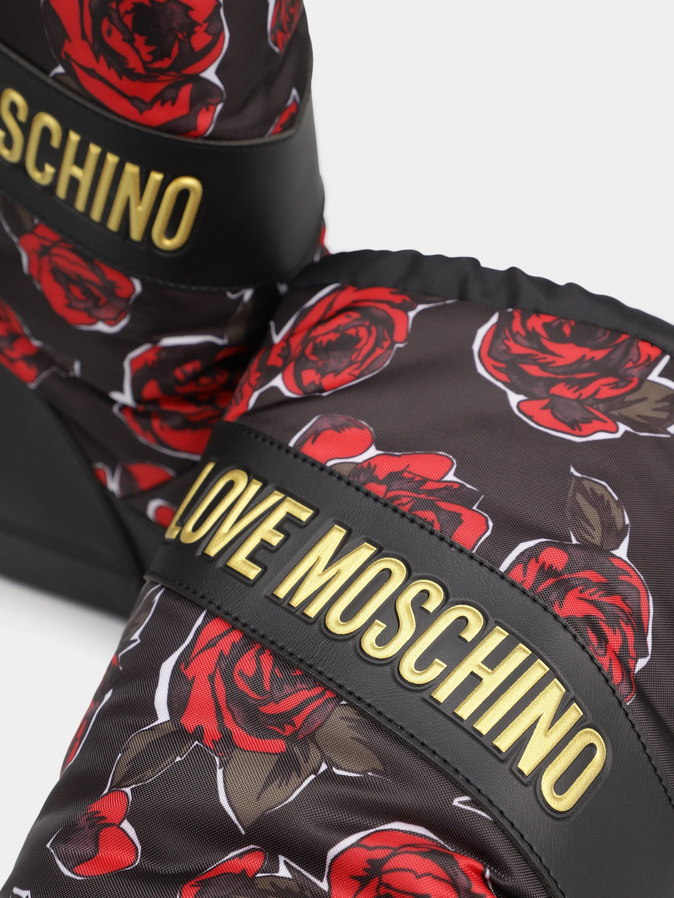 Ботинки и сапоги Love Moschino модель 1211207_чорний комб. Фото