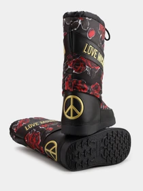 Ботинки и сапоги Love Moschino модель 1211207_чорний комб. Фото