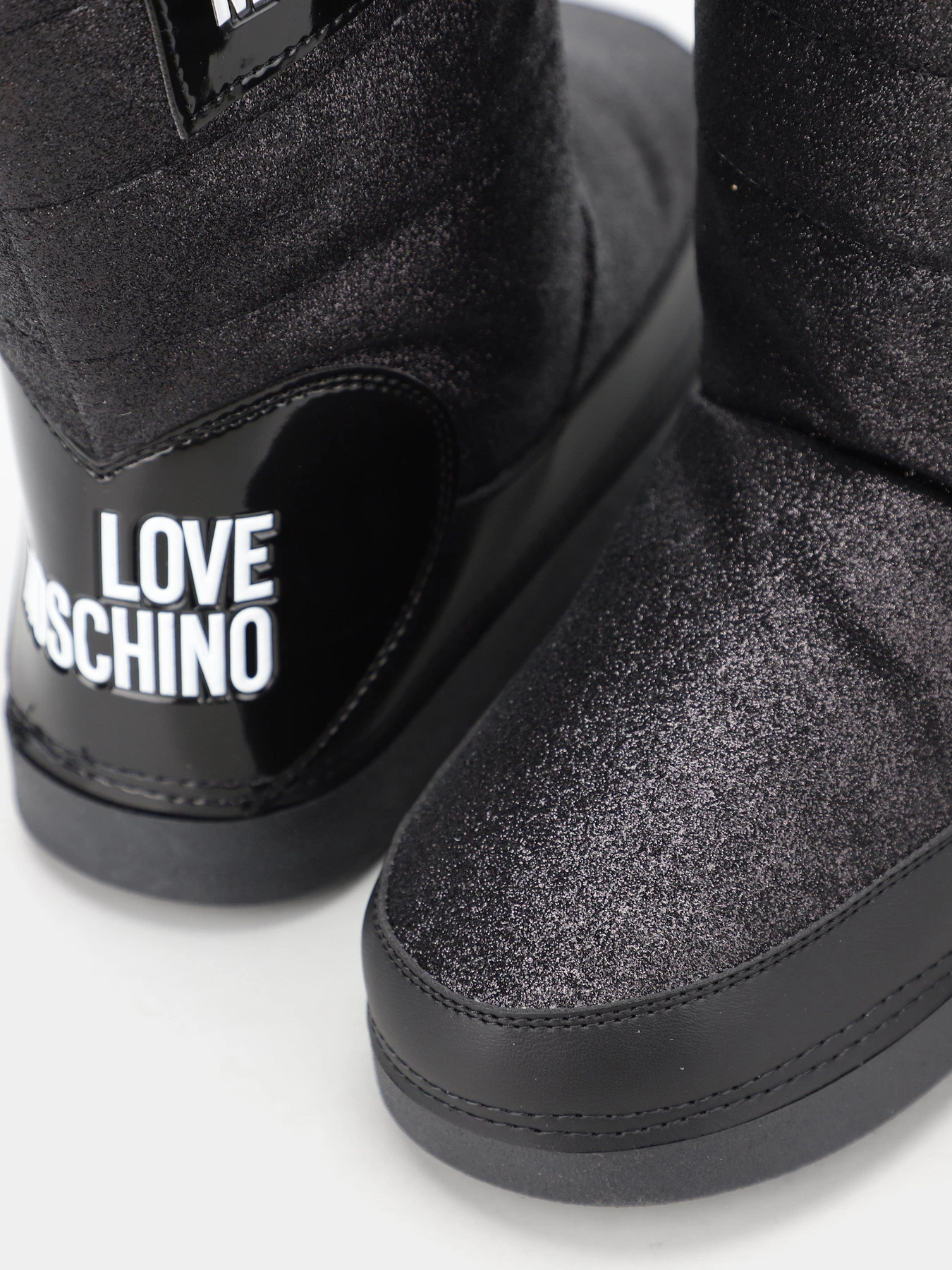 Ботинки и сапоги Love Moschino модель 1211202_чорний з білим Ботинки и сапоги Love Moschino модель 1211202_чорний з білим Фото