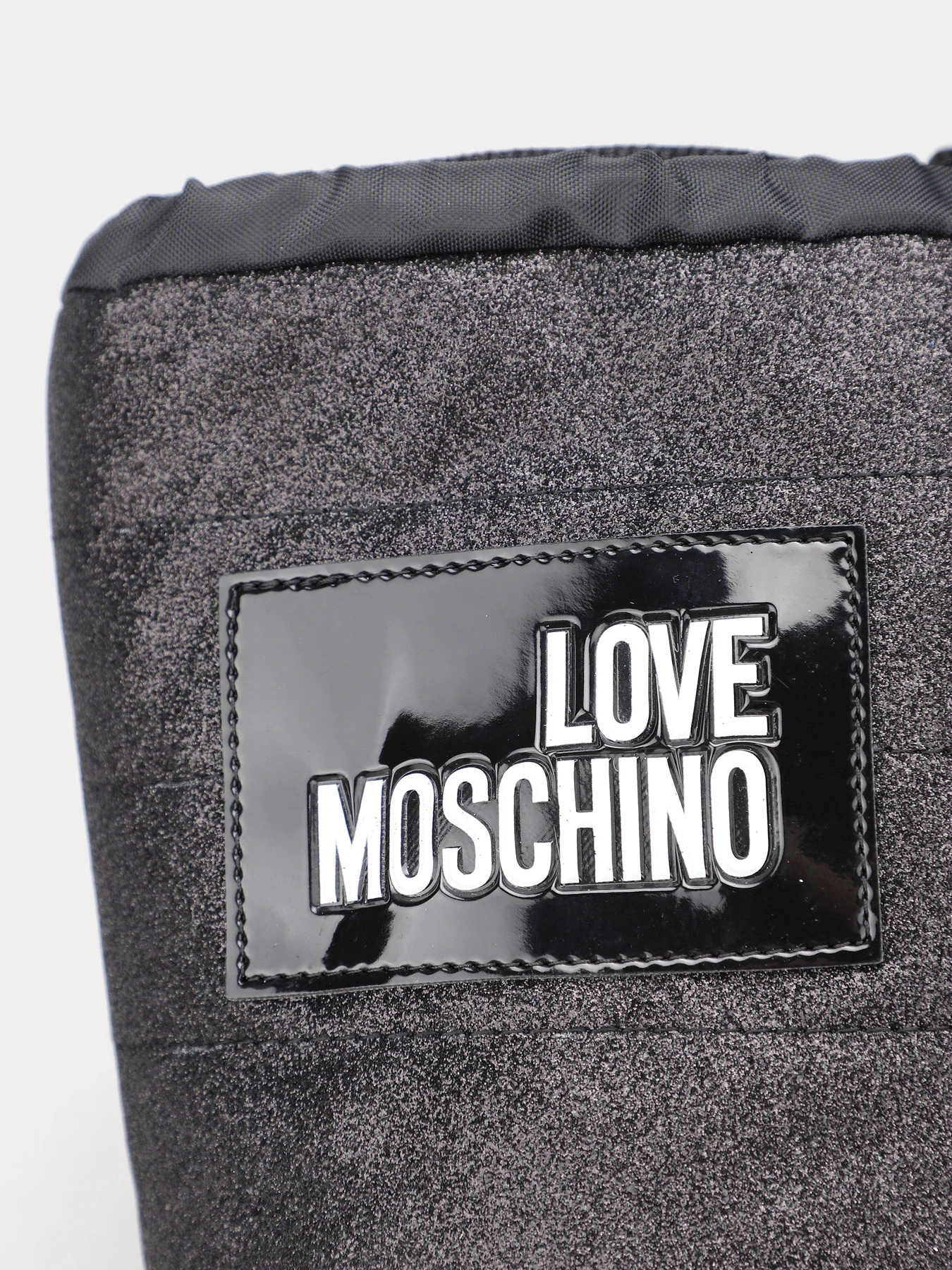 Ботинки и сапоги Love Moschino модель 1211202_чорний з білим Ботинки и сапоги Love Moschino модель 1211202_чорний з білим Фото