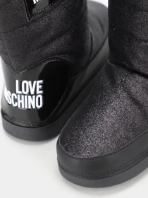 Ботинки и сапоги Love Moschino модель 1211202_чорний з білим Фото