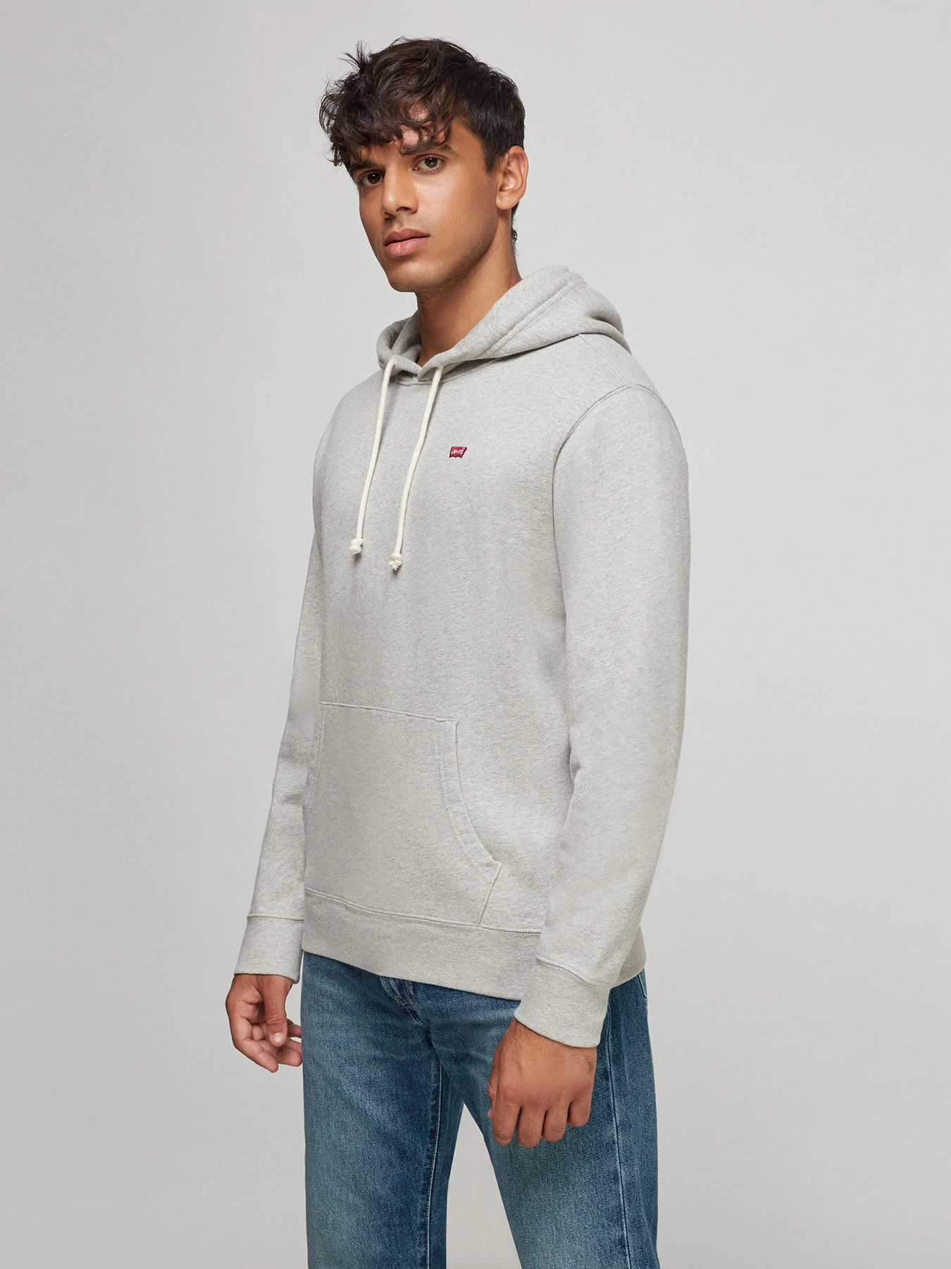 Худі та світшоти Levi's New Original Light Mist Heather модель 34581;0000 Фото