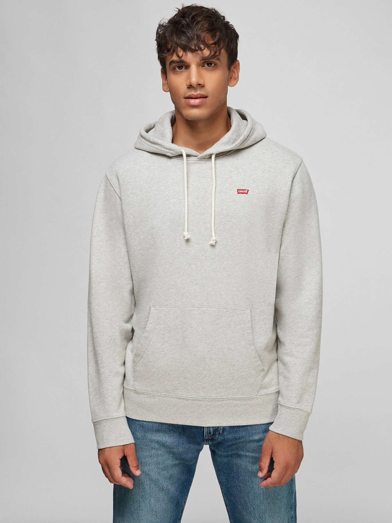 Худі та світшоти Levi's New Original Light Mist Heather модель 34581;0000 Фото