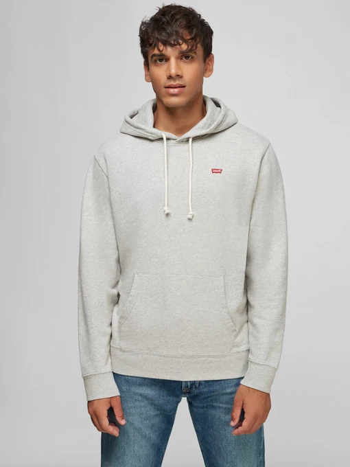 Худі та світшоти Levi's New Original Light Mist Heather модель 34581;0000 Фото