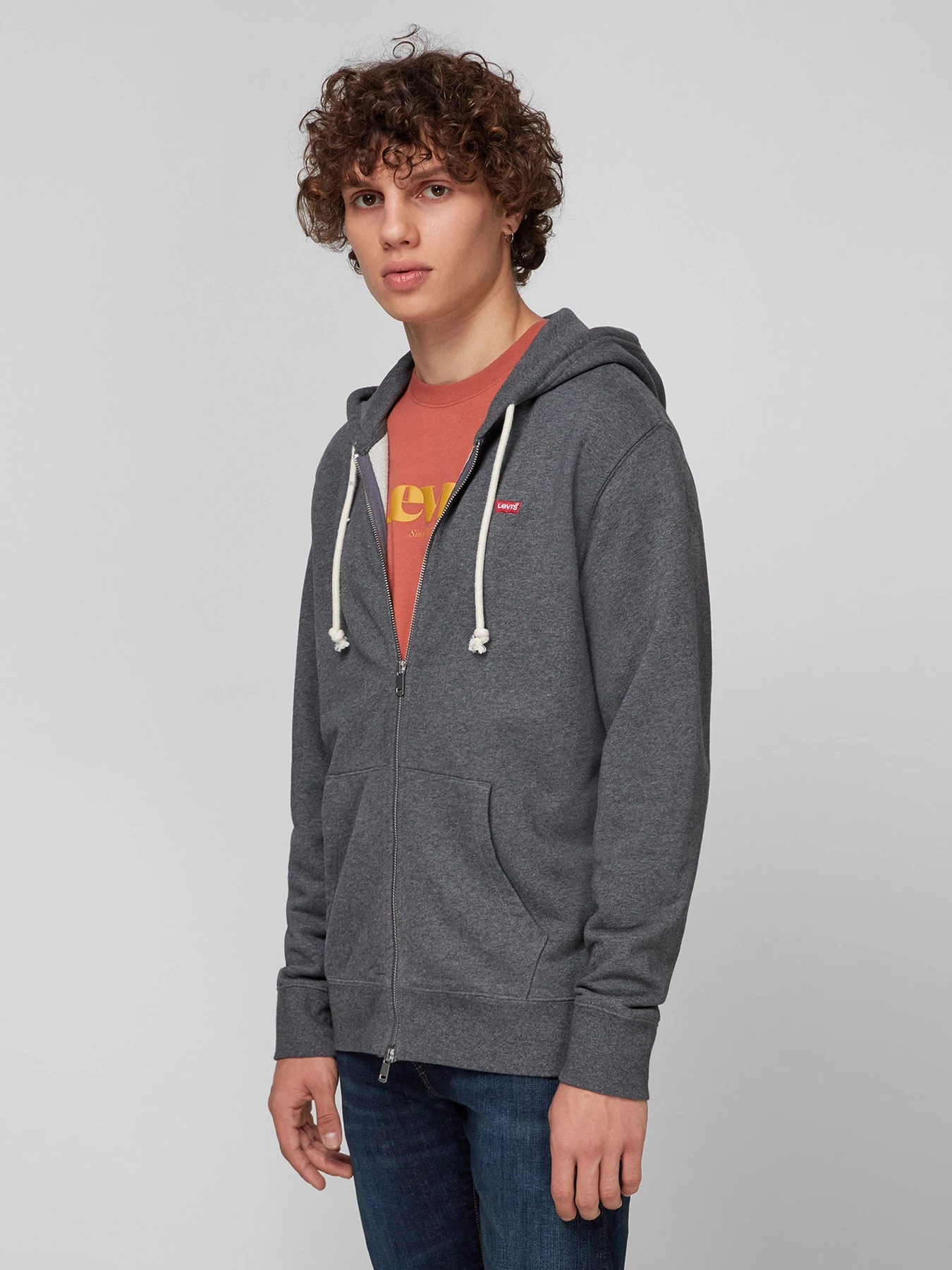 Худі та світшоти Levi's New Original Zip Up модель 34584;0000 Худі та світшоти Levi's New Original Zip Up модель 34584;0000 Фото