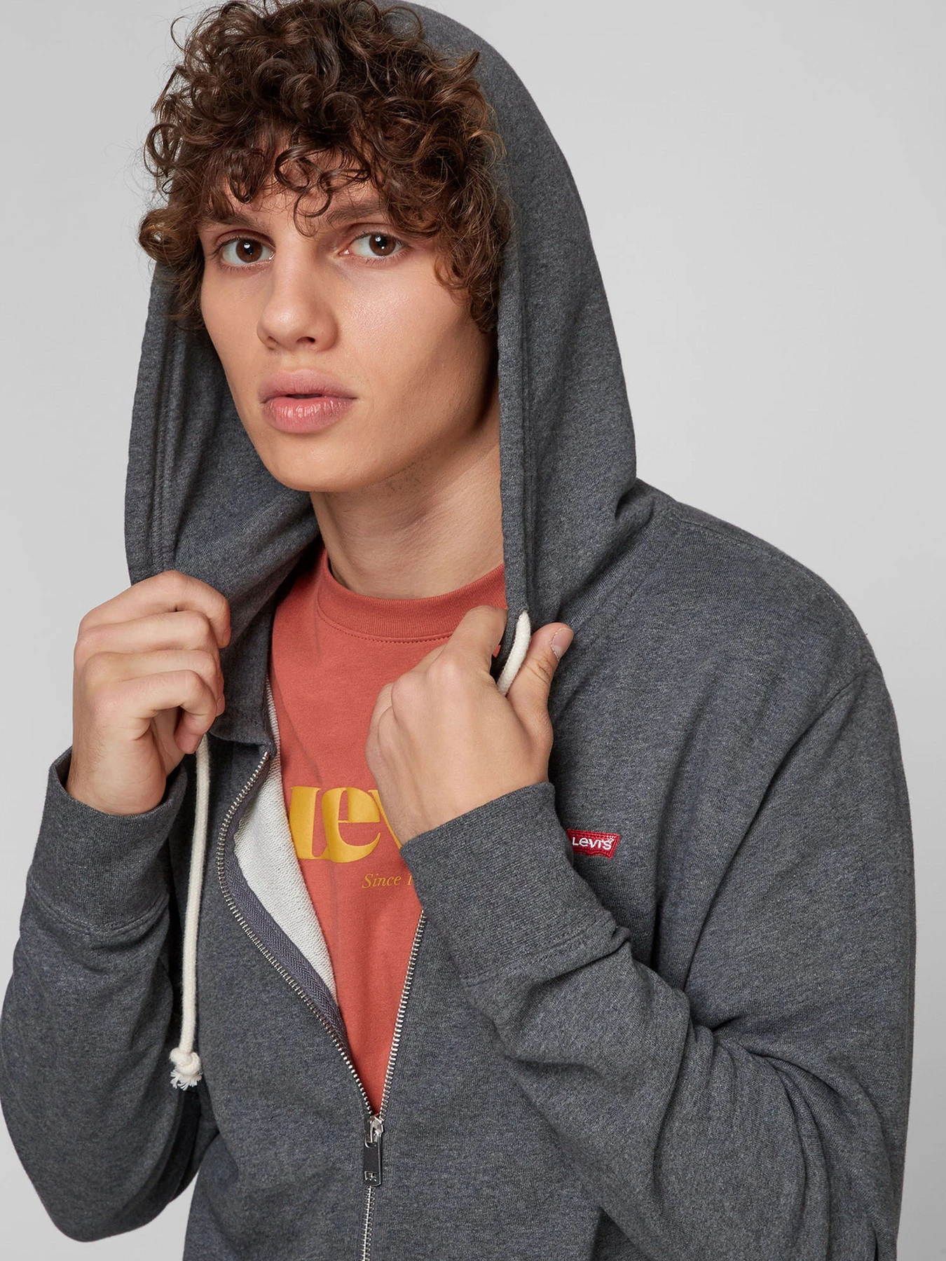 Худі та світшоти Levi's New Original Zip Up модель 34584;0000 Худі та світшоти Levi's New Original Zip Up модель 34584;0000 Фото