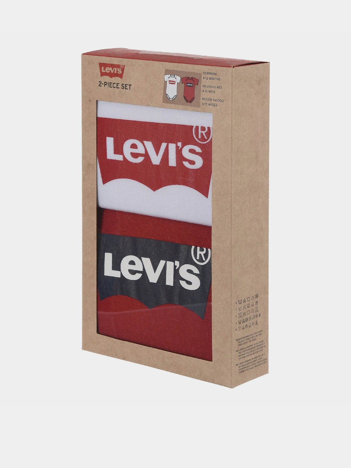 Одежда для младенцев Levi's Kids logo-print body модель NL0243-001 Одежда для младенцев Levi's Kids logo-print body модель NL0243-001 Фото