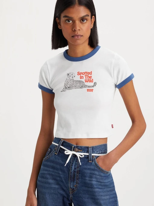 Футболки и поло Levi's Graphic Ringer Mini Spotted модель A3523;0019 Фото