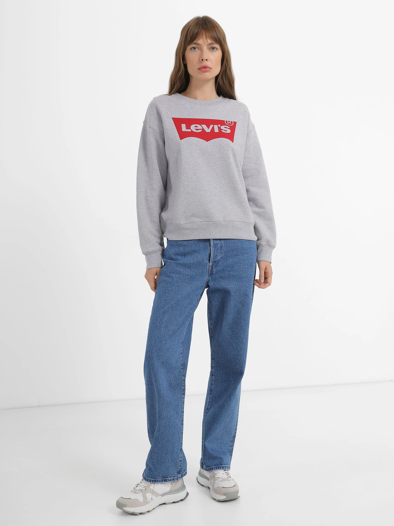 Худі та світшоти Levi's Graphic Standard Crew модель 18686;0012 Худі та світшоти Levi's Graphic Standard Crew модель 18686;0012 Фото