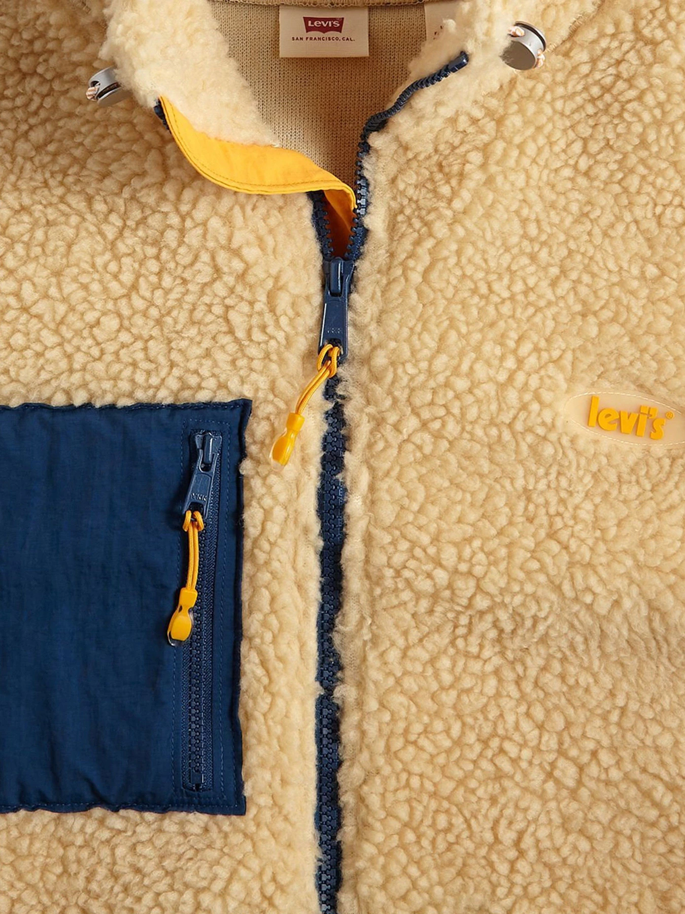 Худі та світшоти Levi's Cb Big Foot Sherpa модель A6241;0000 Худі та світшоти Levi's Cb Big Foot Sherpa модель A6241;0000 Фото