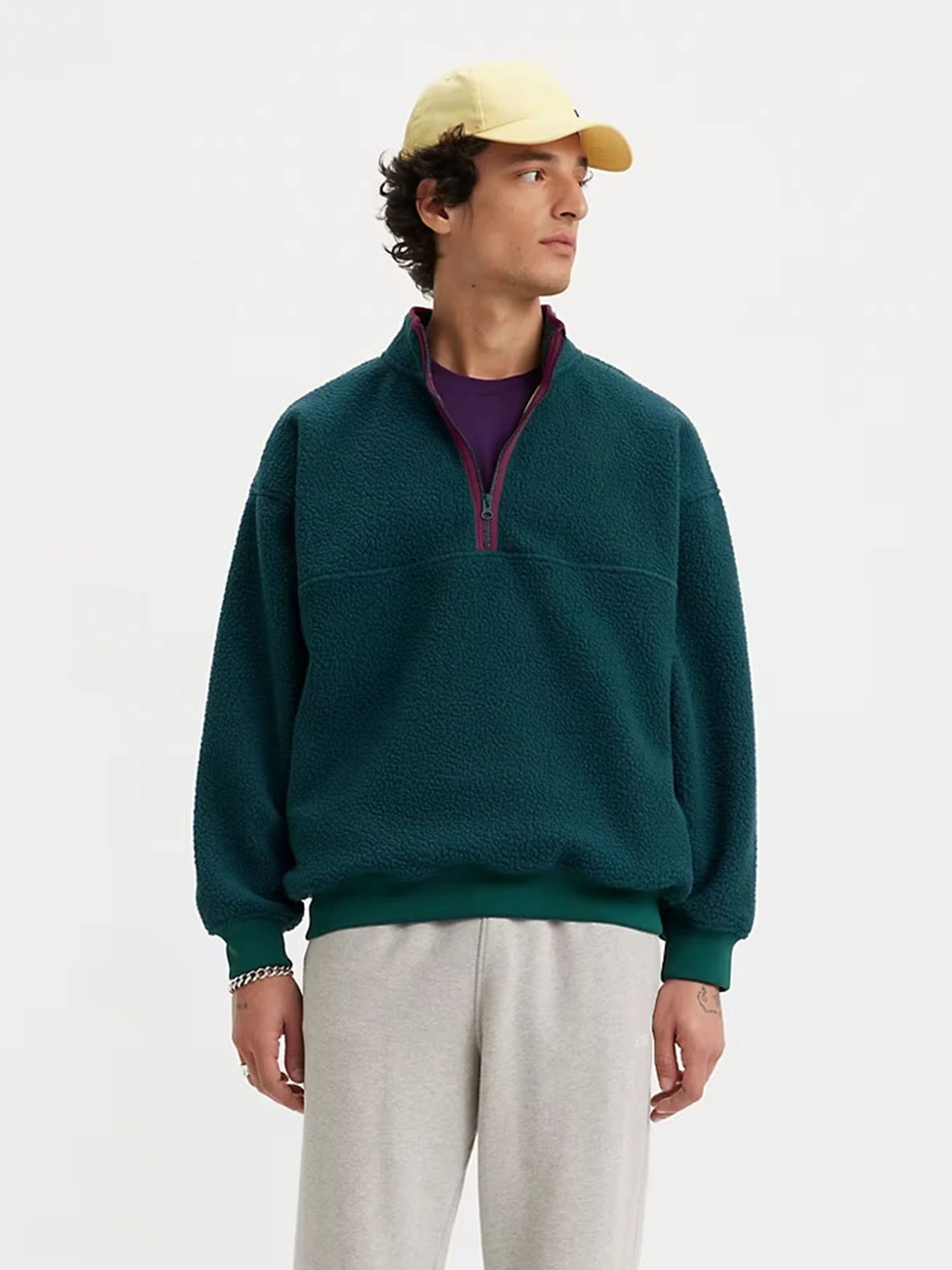 Худи и свитшоты Levi's Shoreline Half Zip модель A5688;0001 Худи и свитшоты Levi's Shoreline Half Zip модель A5688;0001 Фото