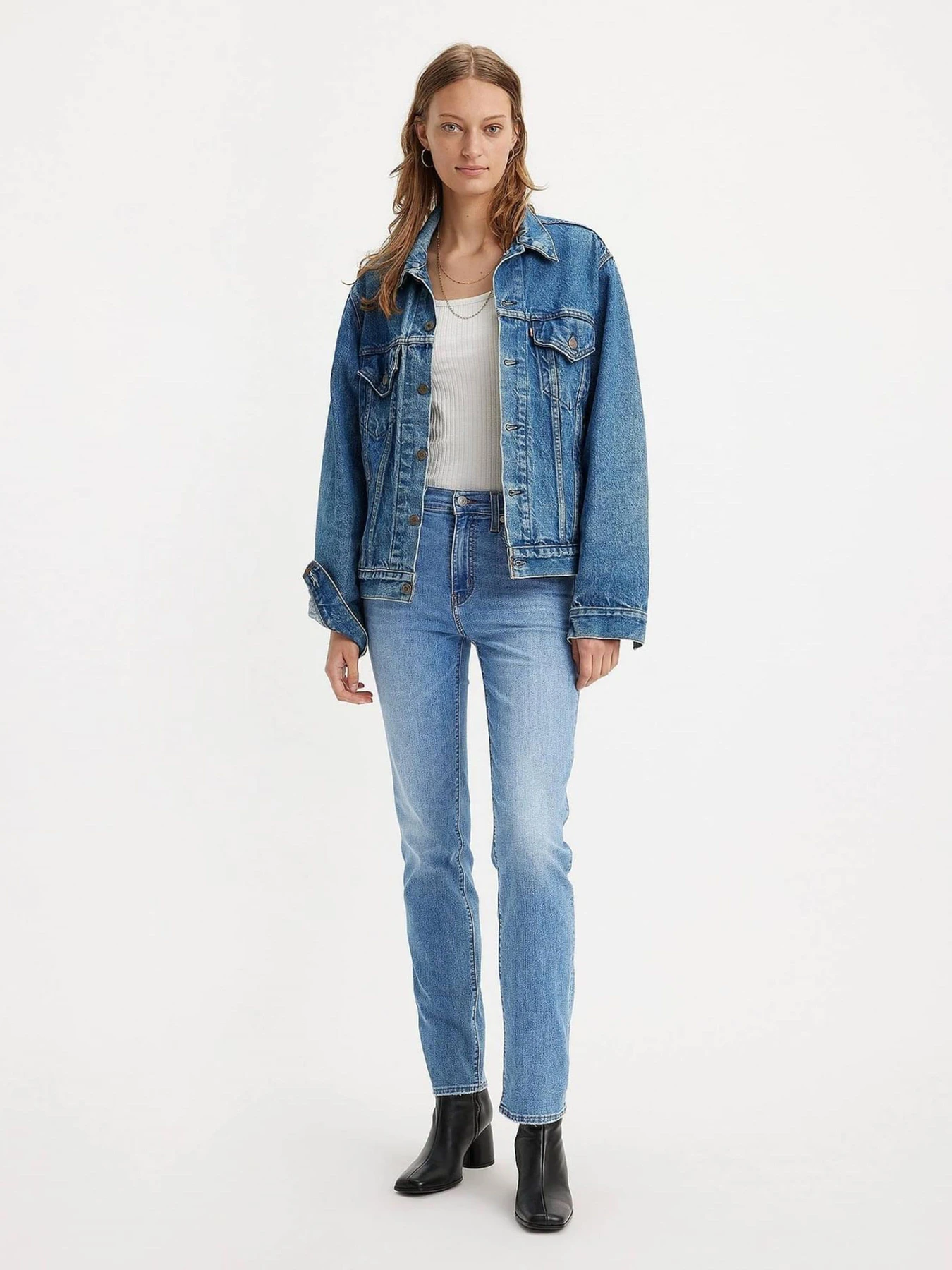 Джинсы Levi's 724 High Rise Straight Cool Jo модель 18883;0269 Джинсы Levi's 724 High Rise Straight Cool Jo модель 18883;0269 Фото