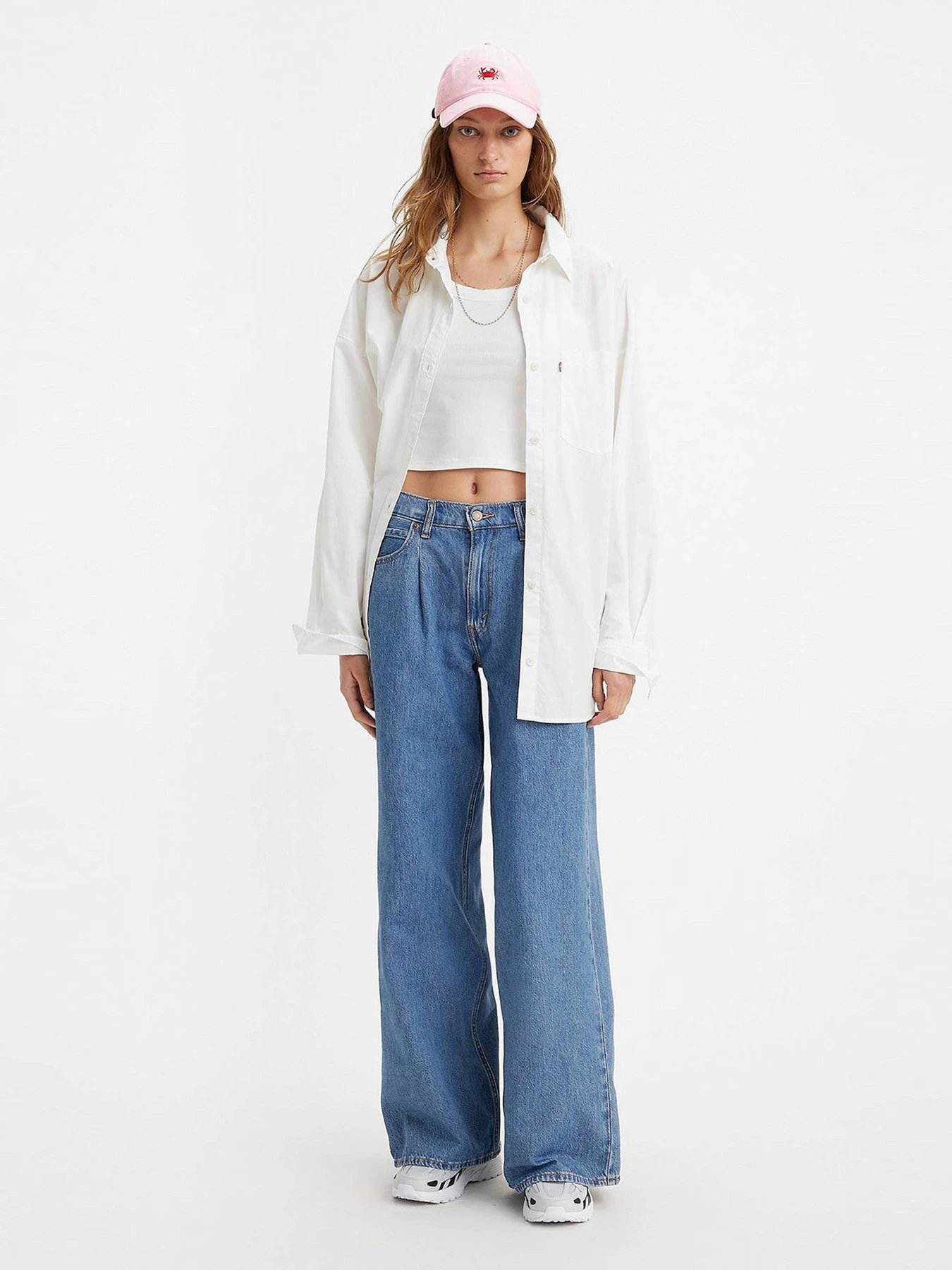 Джинсы Levi's Baggy Dad Wide Leg Cause And E модель A7455;0001 Джинсы Levi's Baggy Dad Wide Leg Cause And E модель A7455;0001 Фото