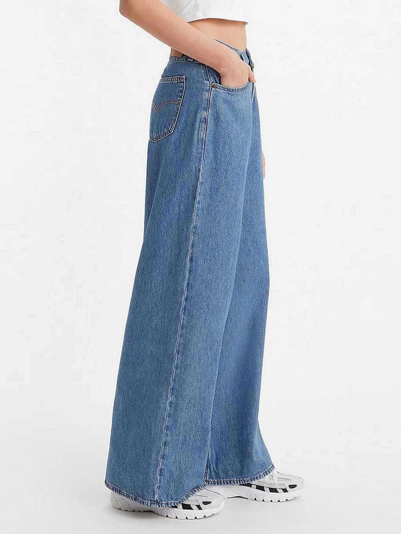Джинсы Levi's Baggy Dad Wide Leg Cause And E модель A7455;0001 Джинсы Levi's Baggy Dad Wide Leg Cause And E модель A7455;0001 Фото