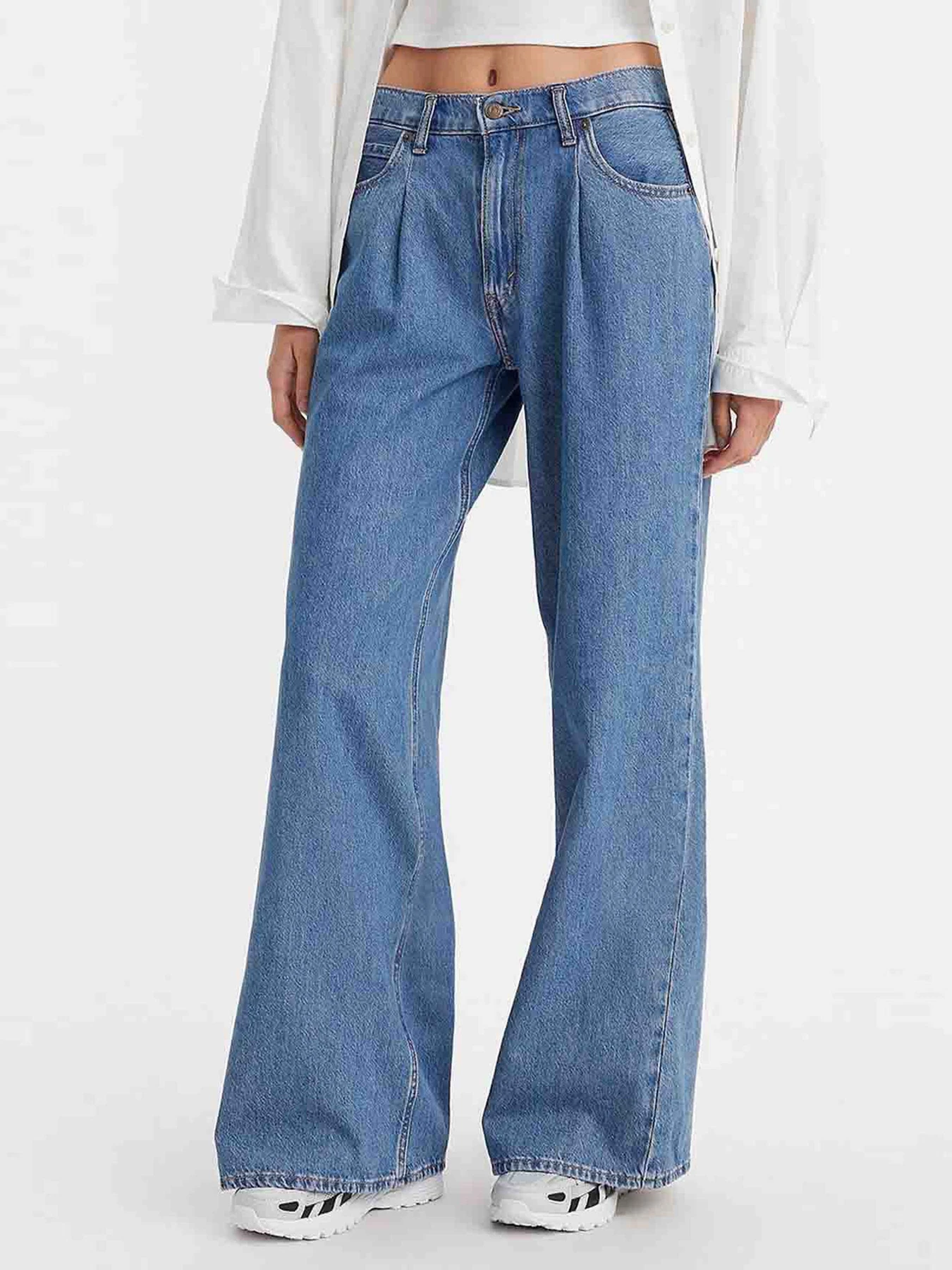 Джинсы Levi's Baggy Dad Wide Leg Cause And E модель A7455;0001 Джинсы Levi's Baggy Dad Wide Leg Cause And E модель A7455;0001 Фото