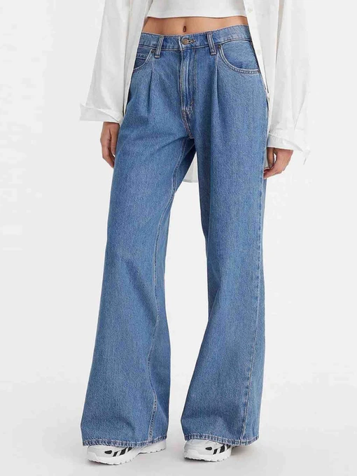 Джинсы Levi's Baggy Dad Wide Leg Cause And E модель A7455;0001 Фото