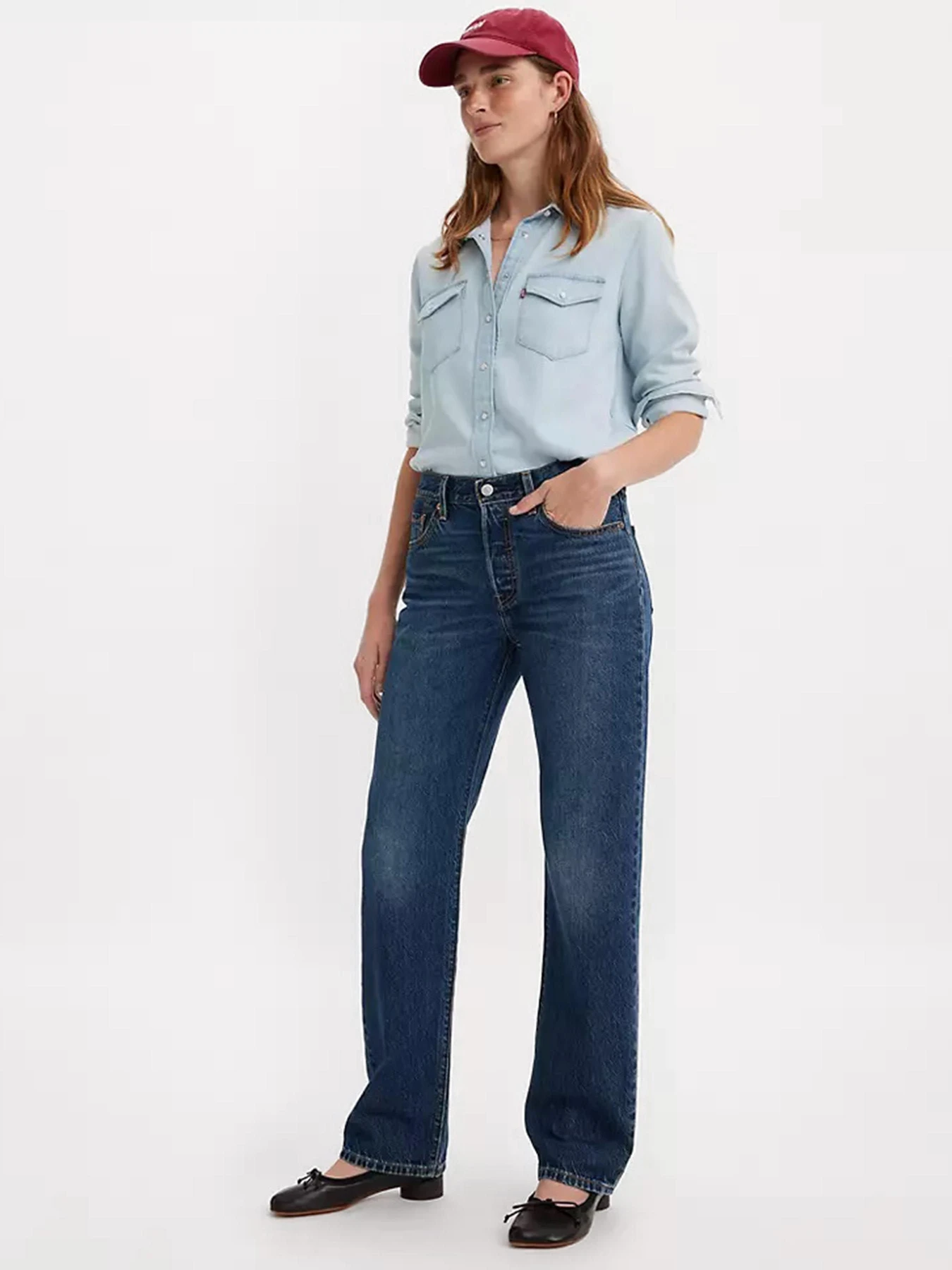 Джинсы Levi's 501 90S Lightweight Bottom Bar модель A8421;0000 Джинсы Levi's 501 90S Lightweight Bottom Bar модель A8421;0000 Фото