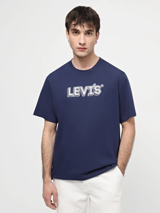 Футболки и поло Levi's Ss Relaxed Fit Drop Shadow модель 16143;1340 Фото