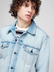 Куртки и дубленки Levi's The Trucker New Light T модель 72334;0599 Фото
