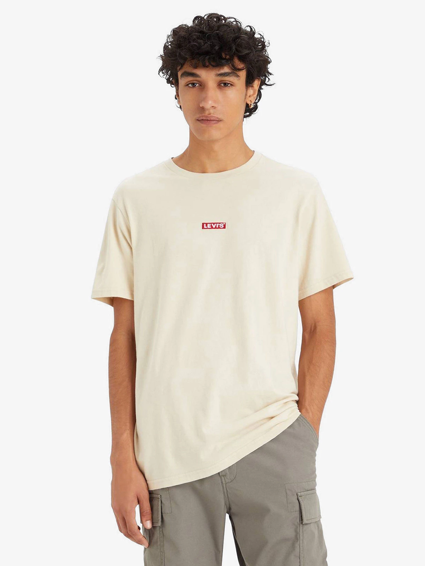 Футболки и поло Levi's Ss Relaxed Baby Tab T Fog модель 79554;0074 Футболки и поло Levi's Ss Relaxed Baby Tab T Fog модель 79554;0074 Фото