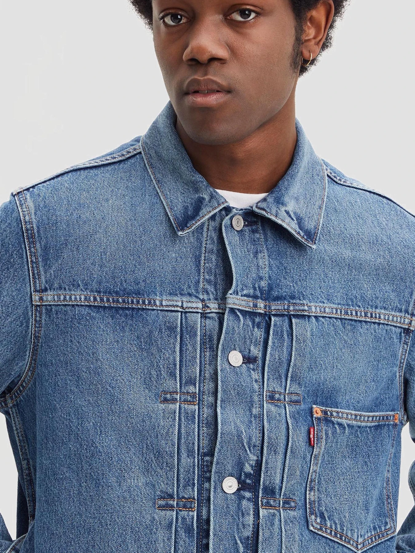 Куртки и дубленки Levi's Type I Trucker Dancing Queen T модель A3174;0004 Фото