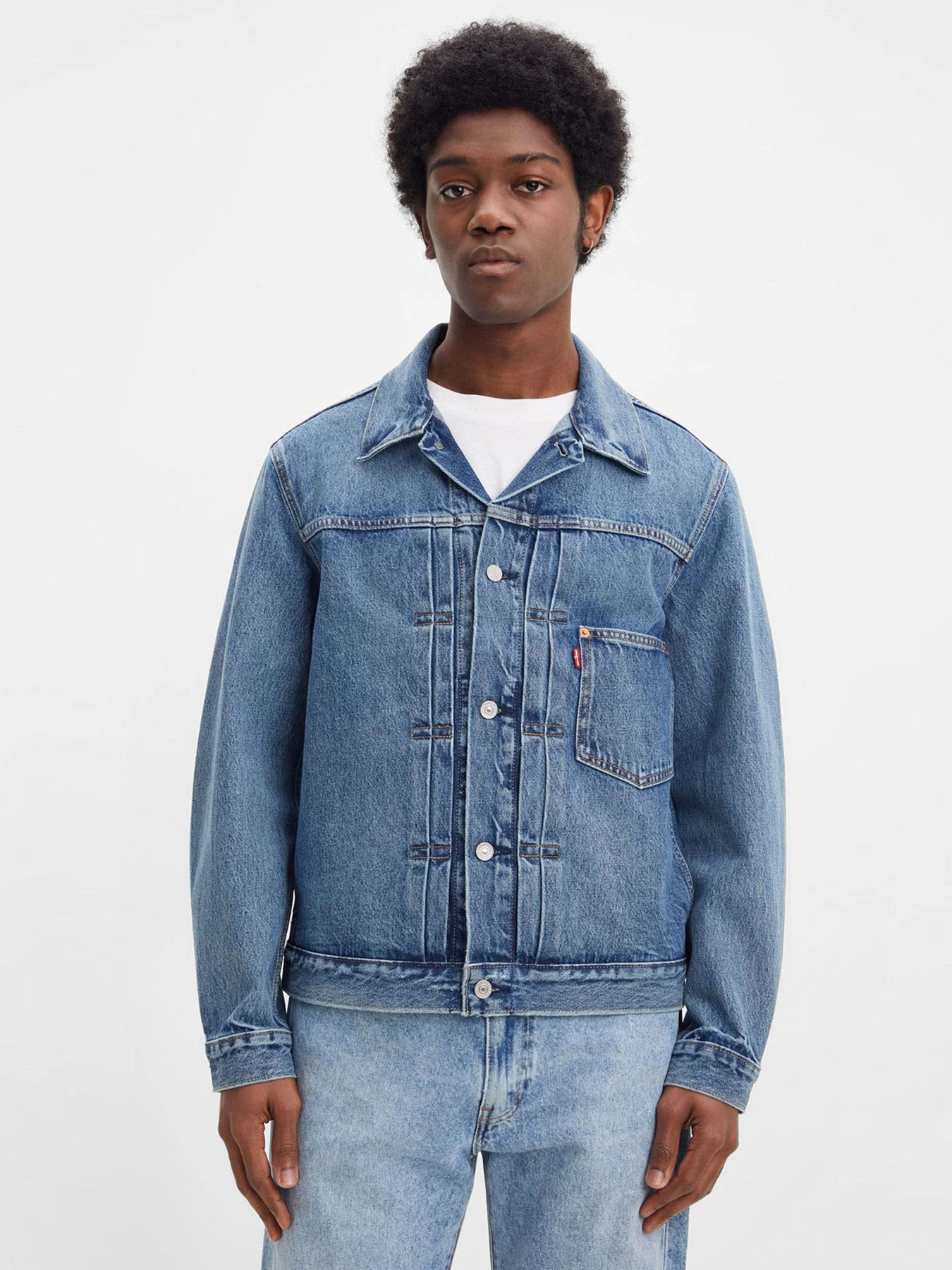Куртки и дубленки Levi's Type I Trucker Dancing Queen T модель A3174;0004 Фото