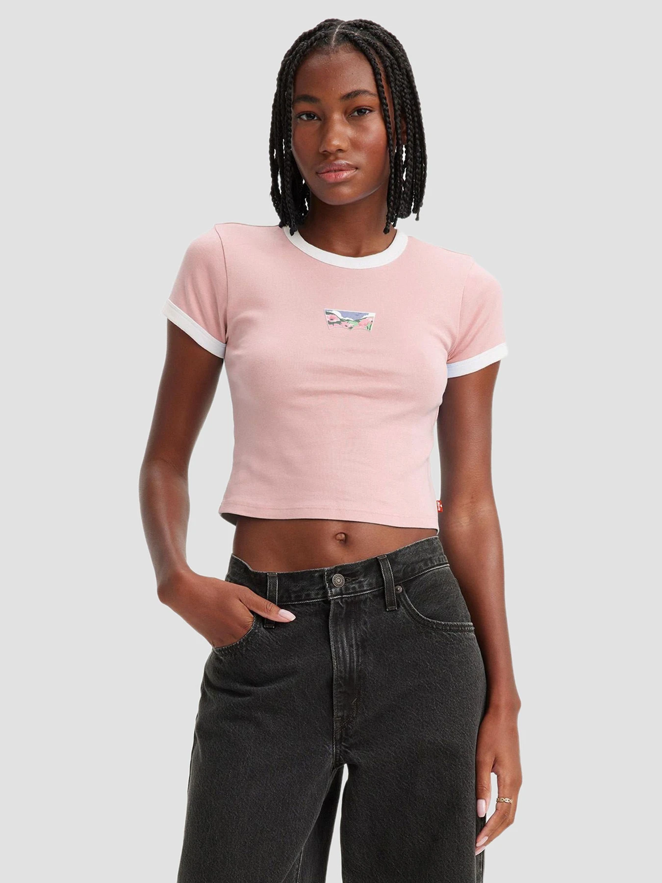 Футболки і поло Levi's Graphic Ringer Mini Mini B модель A3523;0060 Футболки і поло Levi's Graphic Ringer Mini Mini B модель A3523;0060 Фото