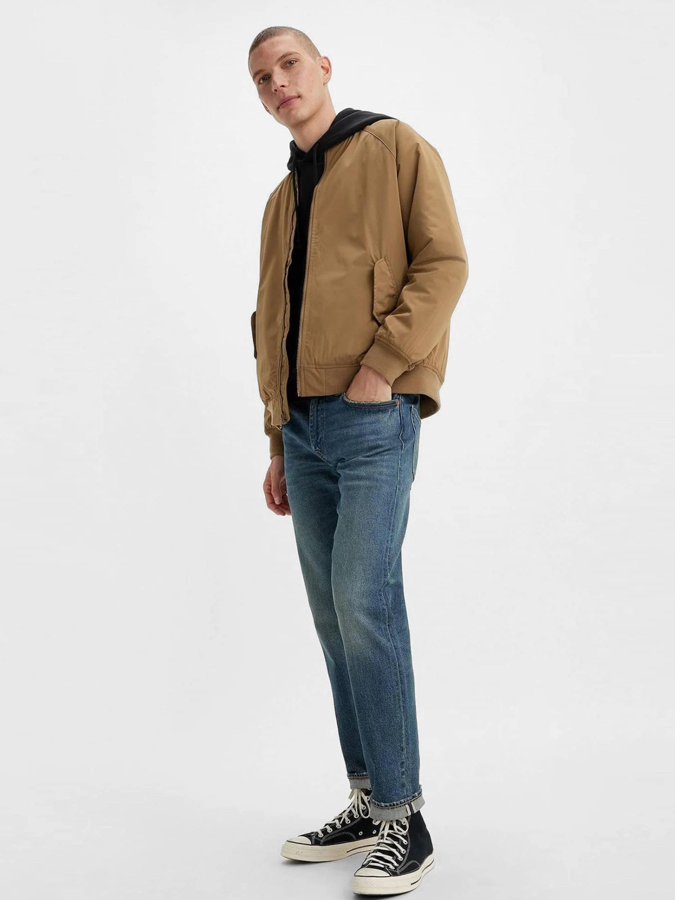 Джинсы Levi's 502 Taper Been There Selvedge модель 29507;1449 Джинсы Levi's 502 Taper Been There Selvedge модель 29507;1449 Фото