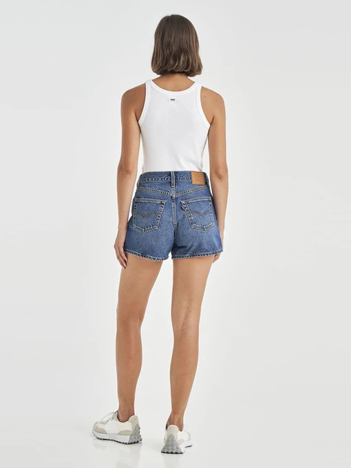 Бавовняні Жіночі Джинсові шорти Levi's 80S Mom You Sure Can фото 2