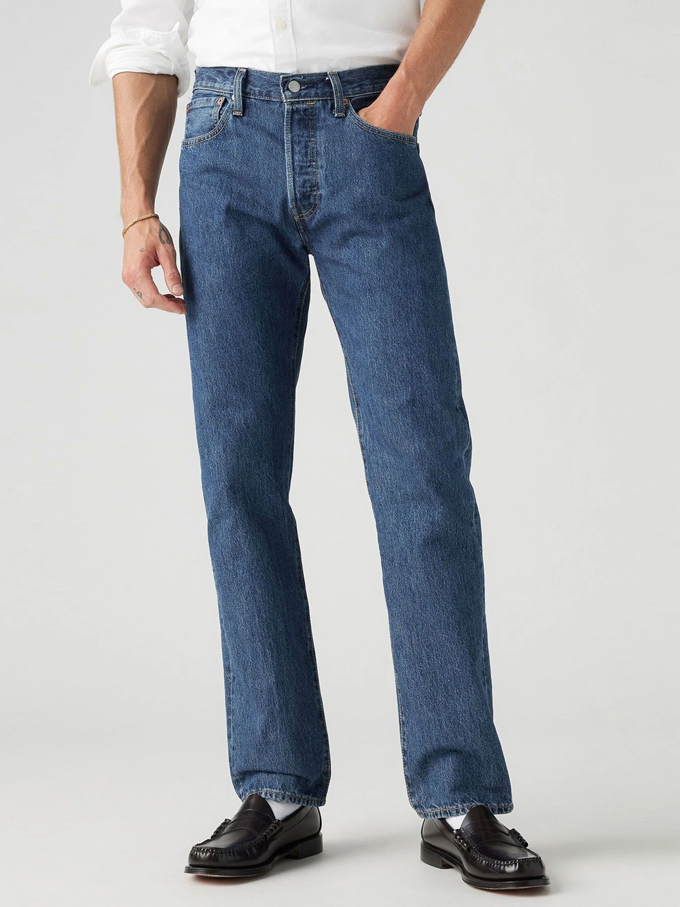 Джинсы Levi's модель 00501;0114 Фото