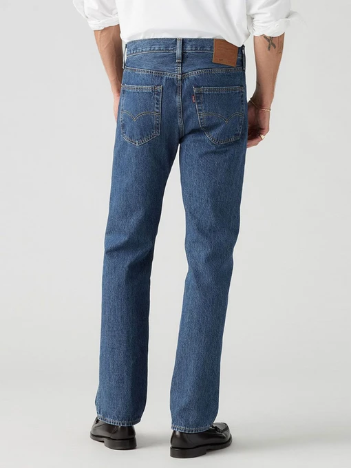 Бавовняні Чоловічі Прямі джинси Levi's фото 2