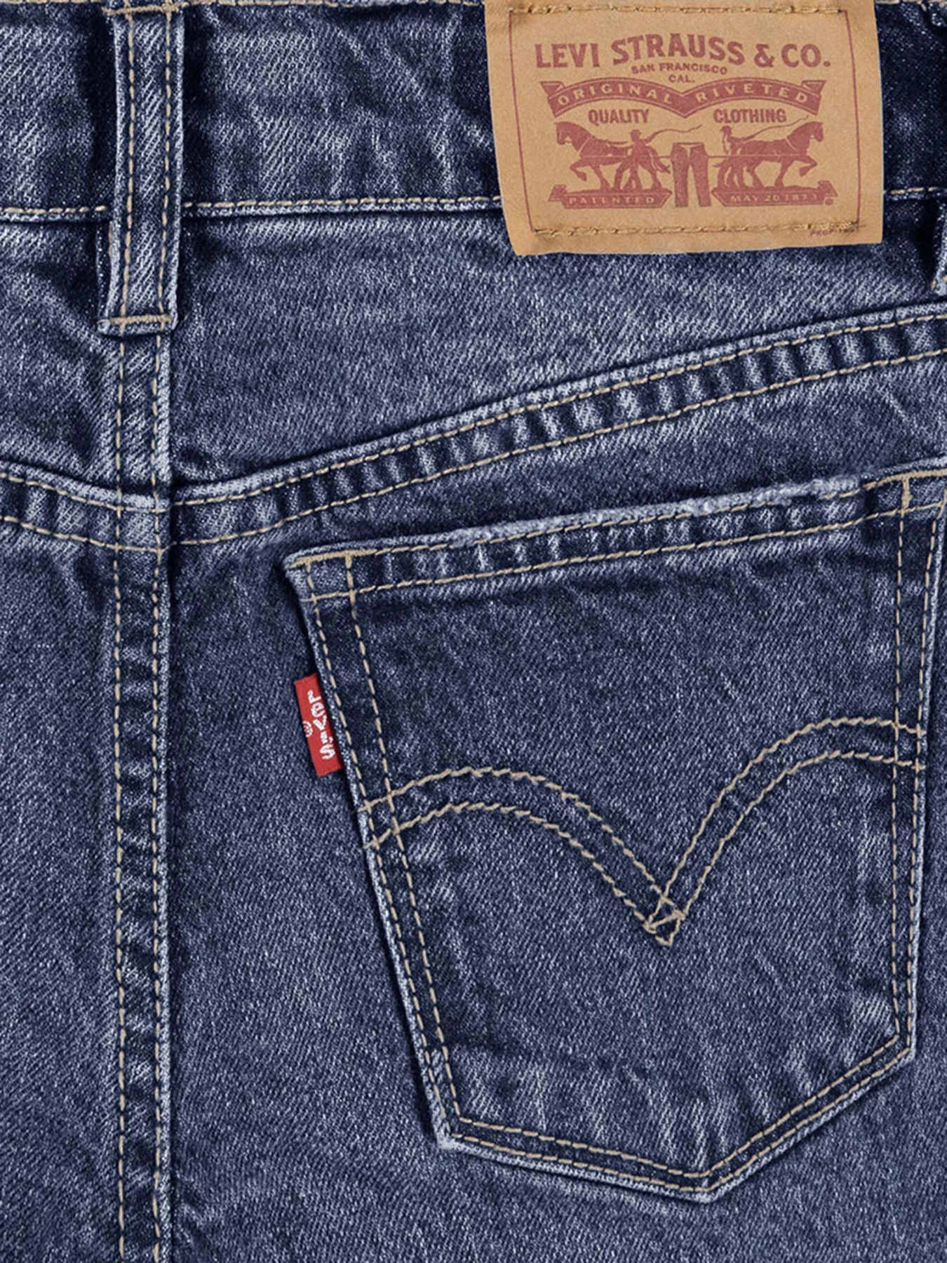Джинсы Levi's модель 4EL007-MCL Фото