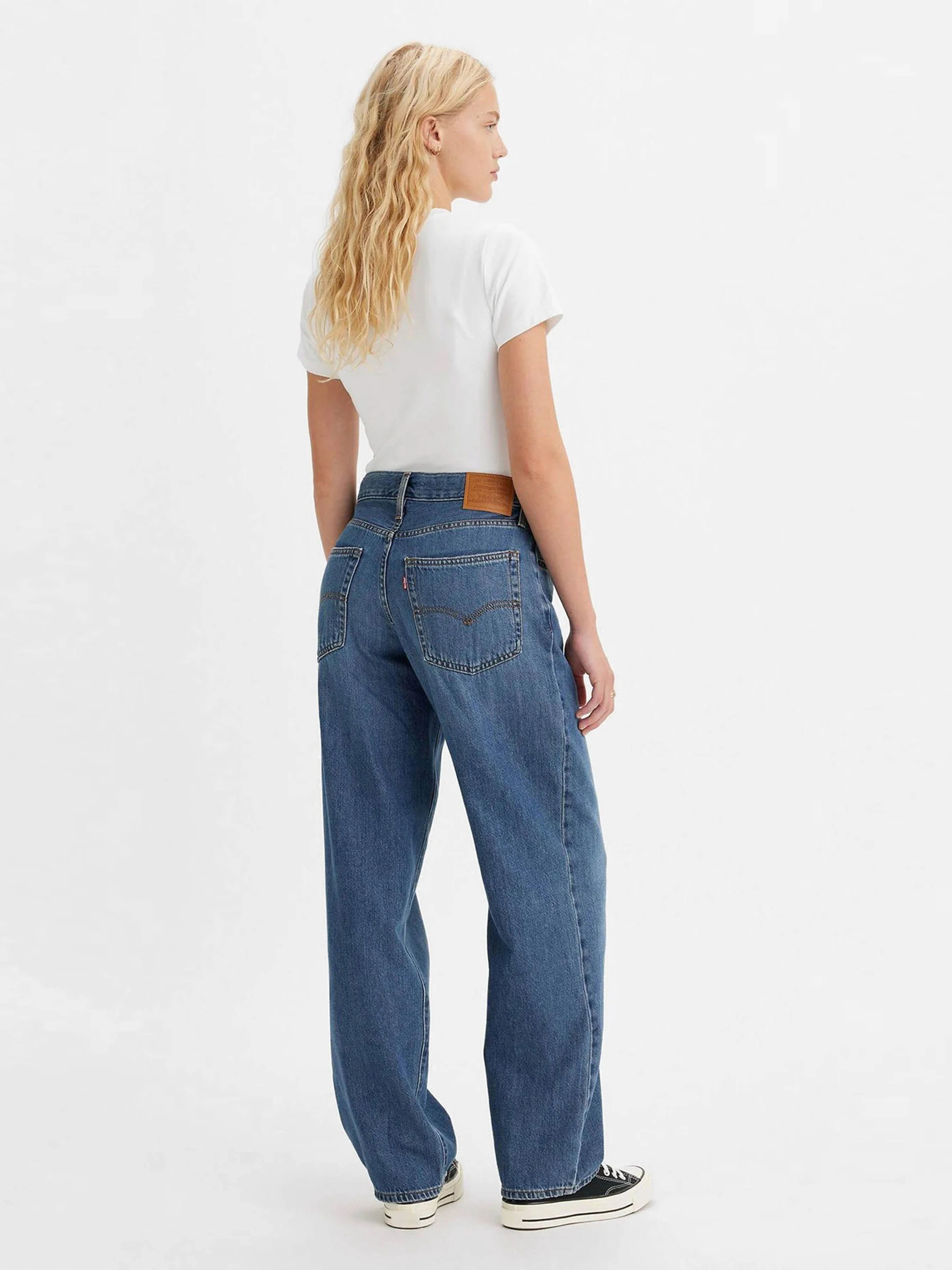 Бавовняні Жіночі Прямі джинси Levi's фото 2