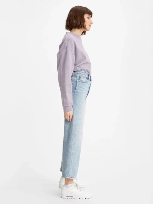 Бавовняні Жіночі Прямі джинси Levi's фото 3