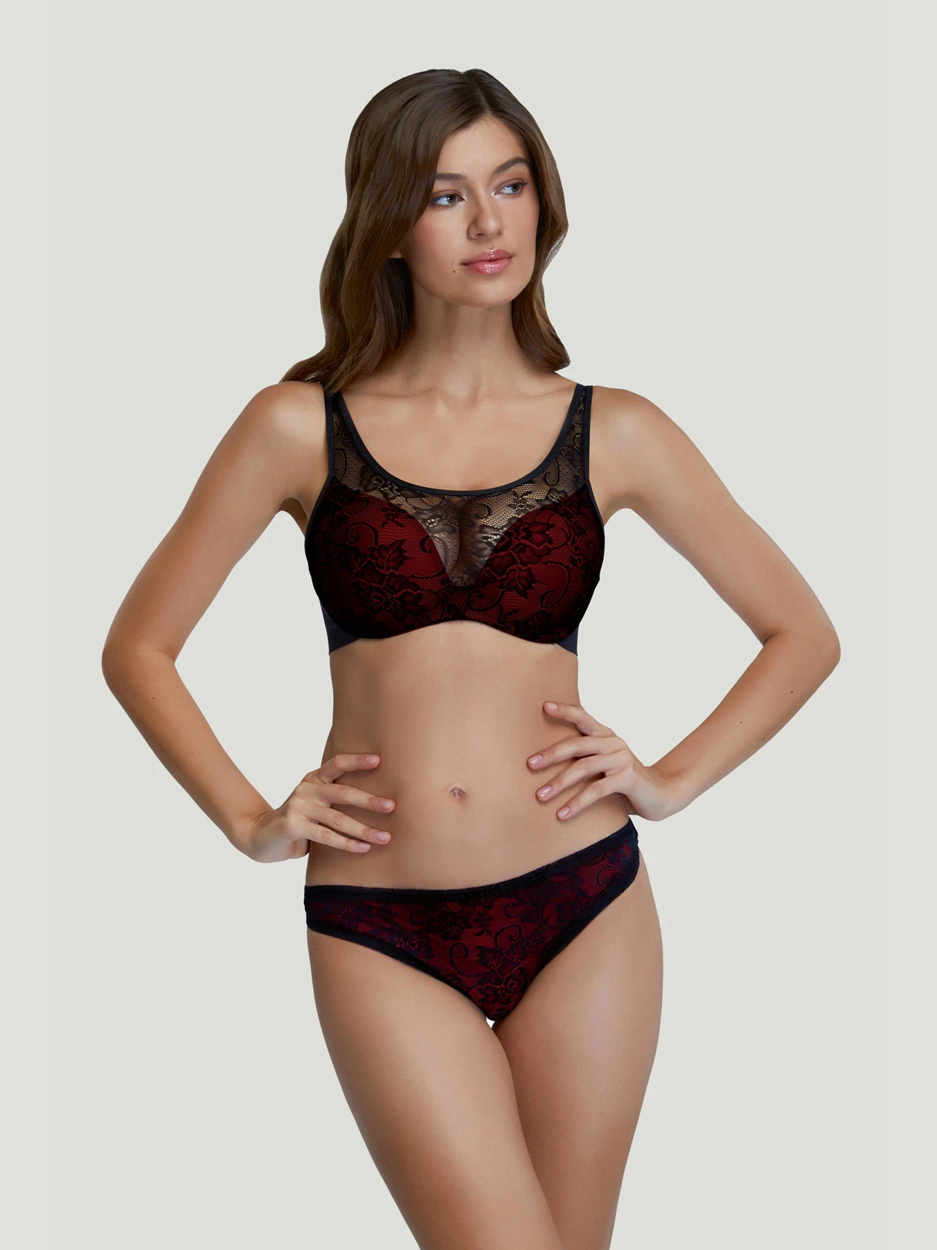 Футболки и поло Marc & Andre модель A9-1744-WF-blck/red Фото
