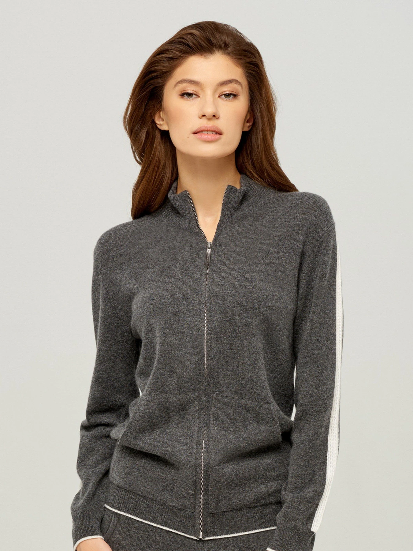 Худи и свитшоты Marc & Andre модель W21-00CH414-gray Худи и свитшоты Marc & Andre модель W21-00CH414-gray Фото