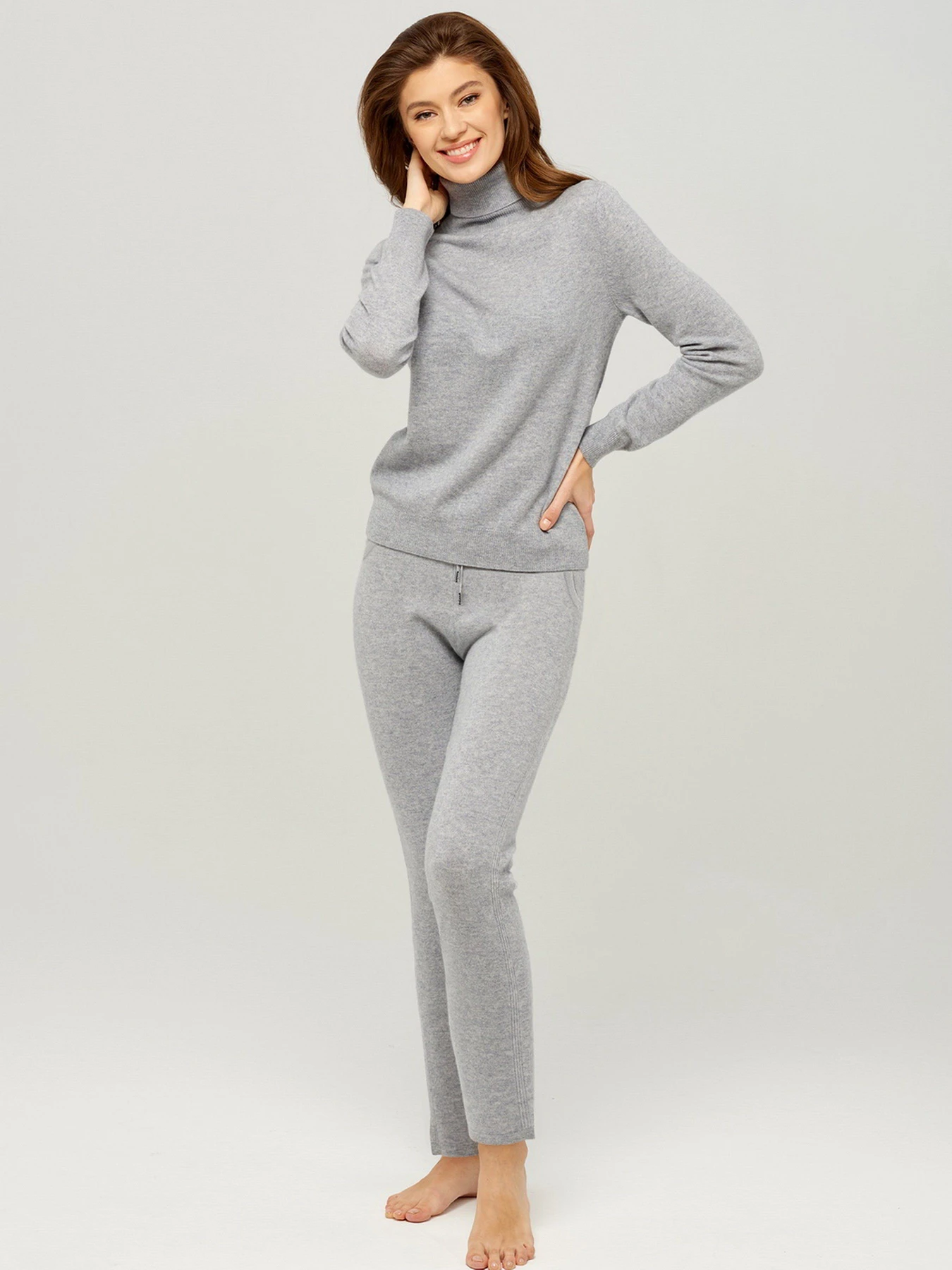 Свитры и кардиганы Marc & Andre модель W21-00CH218-gray Свитры и кардиганы Marc & Andre модель W21-00CH218-gray Фото